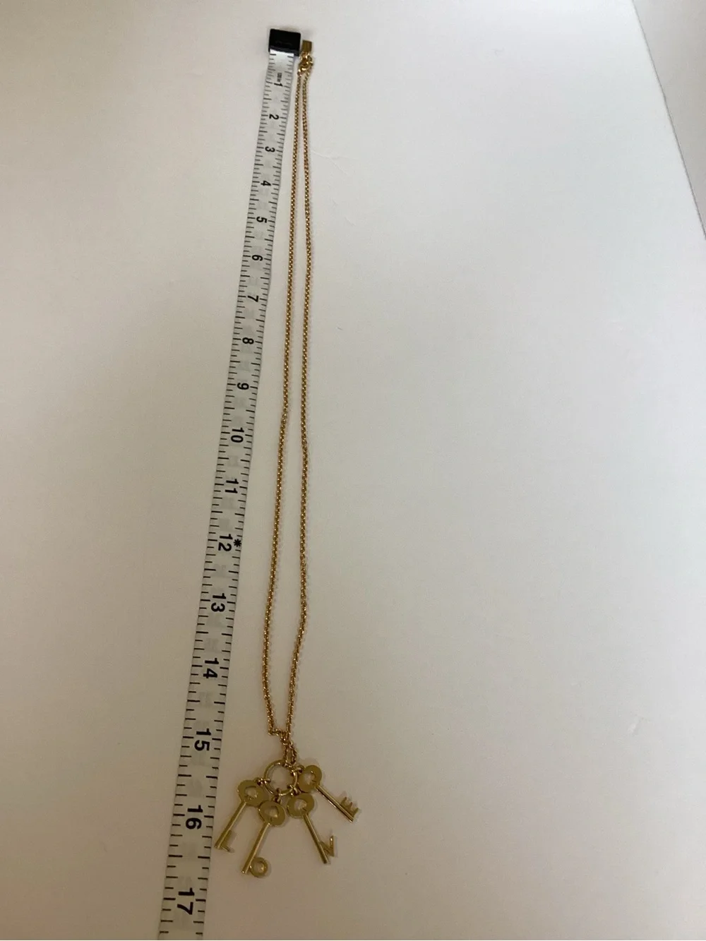 Kate Spade New York LOVE Key Pendant Necklace Rare Archived Dust Bag